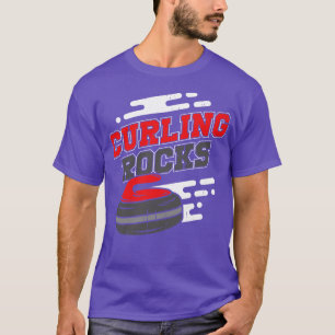 Camiseta Curling Rocks Sport Curler Gift