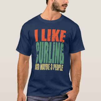 Camiseta Curling Say Funny 7