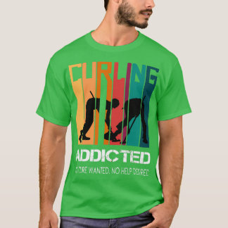 Camiseta Curling Sports Curler Broom Rock Stone Curlers