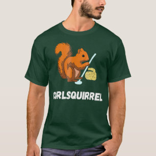 Camiseta Curling Squirrel Curler Roden Winer Spor