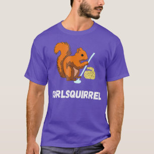 Camiseta Curling Squirrels Curler Rodent Winter Sport