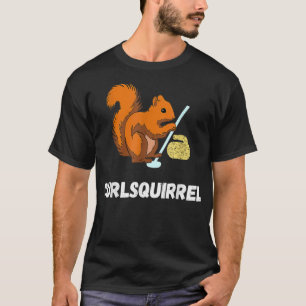 Camiseta Curling Squirrels Curler Rodent Winter Sport Prese