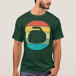 Camiseta Curling Vintage Retro Design Belo Curler Desi