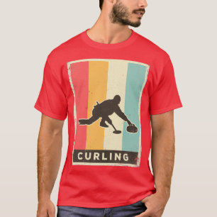 Camiseta Curling Vintage Retro Sports 1