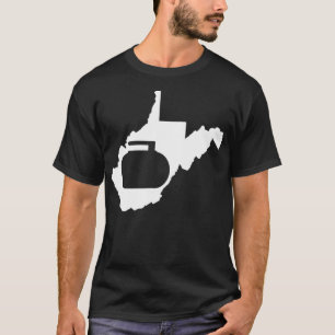Camiseta Curling West Virginia