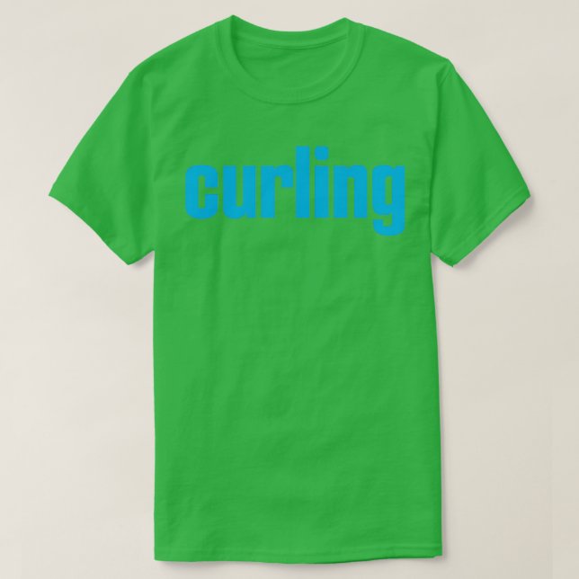 Camiseta Curling Winter Sports 14 (Frente do Design)