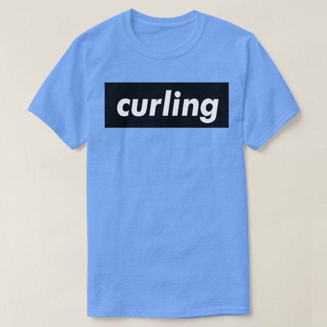 Camiseta Curling Winter Sports 6 (Frente do Design)