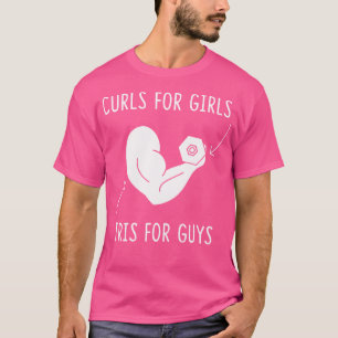Camiseta Curls Garotas Caras Tris Pesando Engraçado