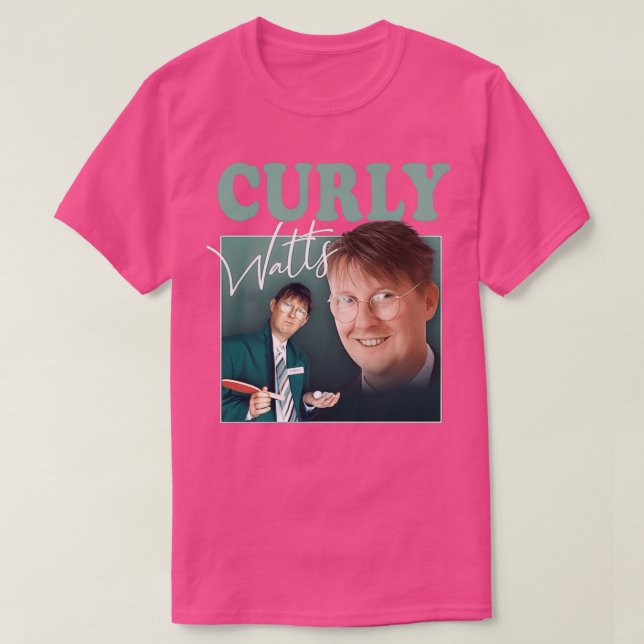 Camiseta Curly Watts (Frente do Design)