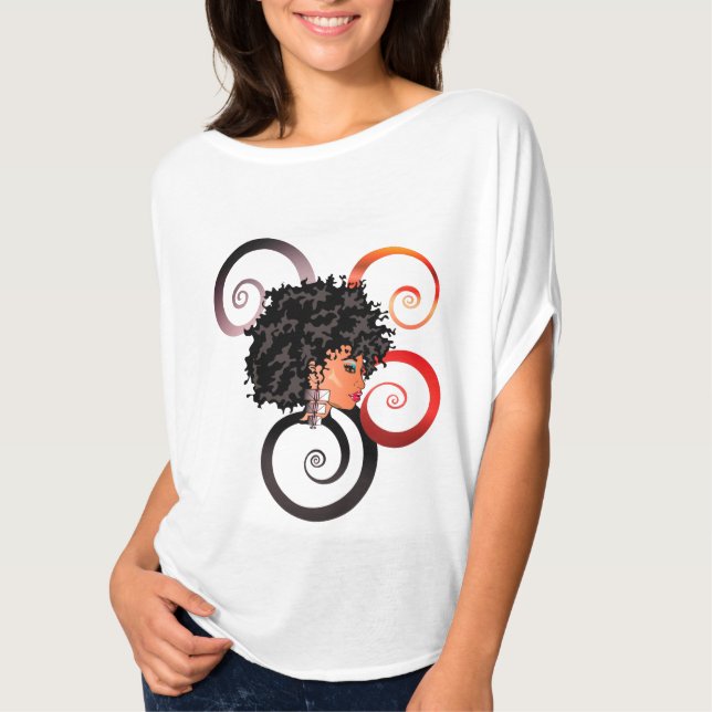 Camiseta CURLZ "LIZA" T-Shirt (Frente)