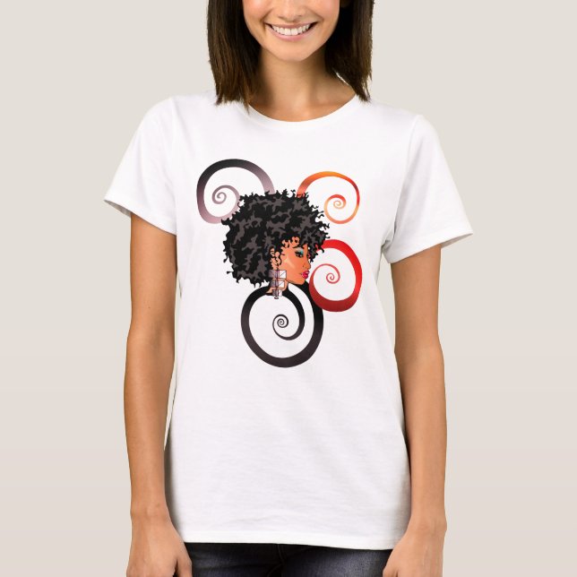 Camiseta CURLZ "LIZA" T-Shirt (Frente)