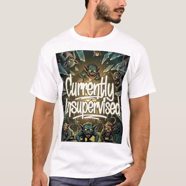 CAMISETA CURRENTLY UNSUPERVISED T-SHIRT (Frente)