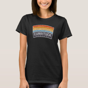 Camiseta Currituck Beach, NC Vacationrise Curve Sunrise