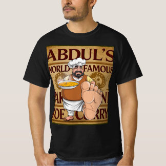 Camiseta Curry de Dedos do Pé mundialmente famoso