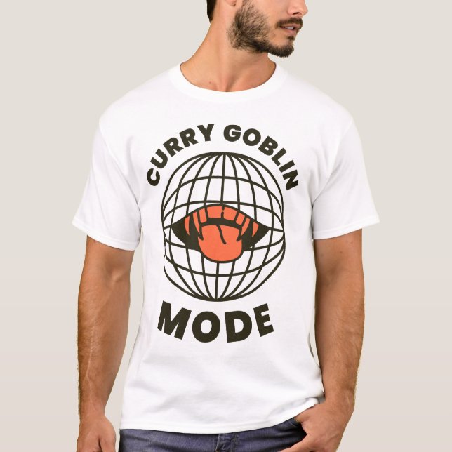 Camiseta Curry Goblin Mode Amante de Curry (Frente)