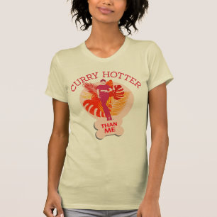 Camiseta Curry Mais Quente Que Eu Amante de Curry
