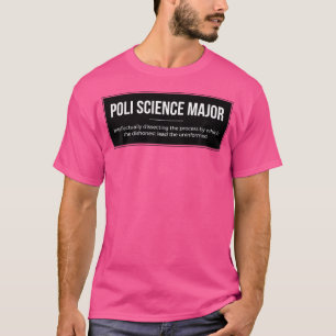 Camiseta Cursando Ciências Políticas Engraçado Para Estudan