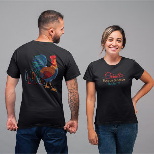 Camiseta Cursillo personalizado decolores com diocese e reg