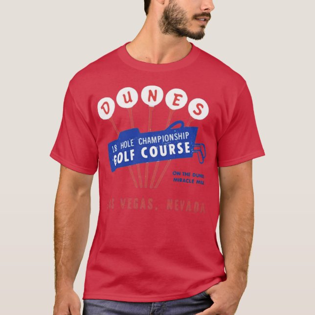 Camiseta Curso Duna Golf - Vintage Las Vegas (Frente)