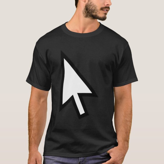 Camiseta Cursor do mouse (Frente)