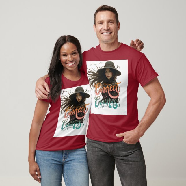 Camiseta Cursos corretos de T-Shirt (Unissex)