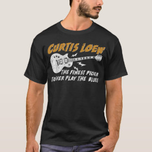 Camiseta Curtis Loew O Melhor Tocador a Jamais Tocar o Blu