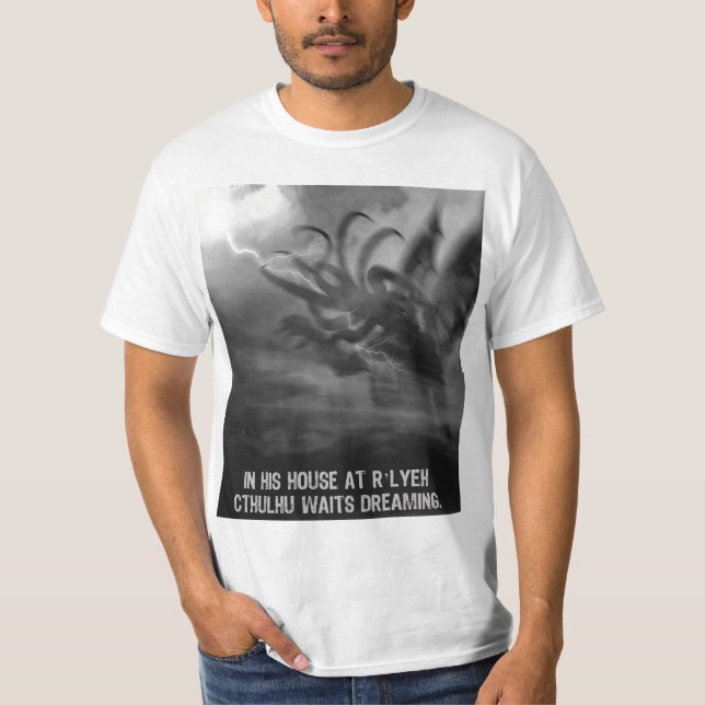 Camiseta Curto circuito Cthulhu (Frente)