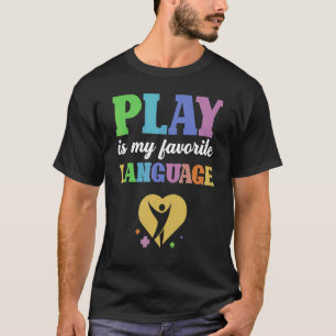 Camiseta Curto Terapêutica Física de Idioma Favorito