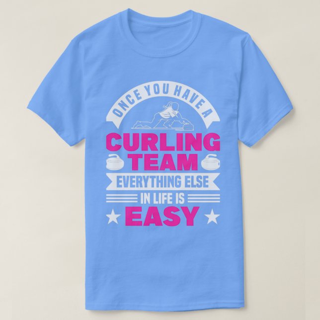 Camiseta Curva Quando Tiver Um Cursor De Equipe (Frente do Design)
