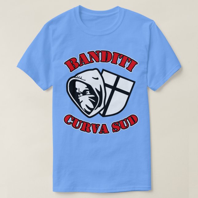 Camiseta curva sud milano 1 (Frente do Design)