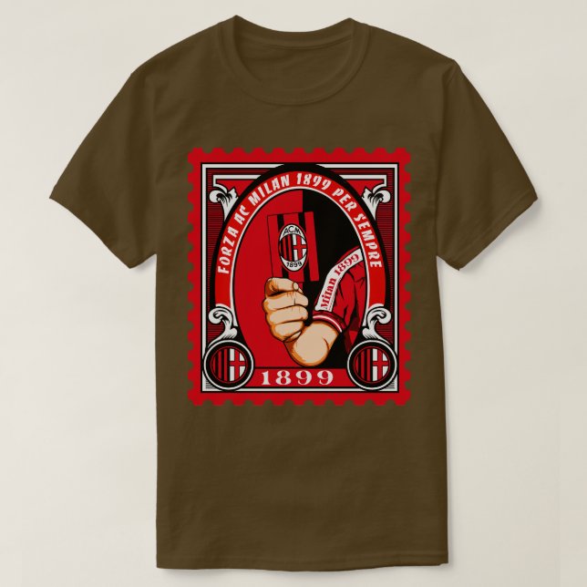 Camiseta Curva sud milano 2 (Frente do Design)