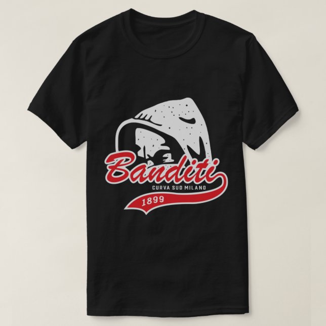 Camiseta Curva Sud Milano - CSM 1899 Premium (Frente do Design)