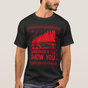 Camiseta curvar-me e vou mostrar-te