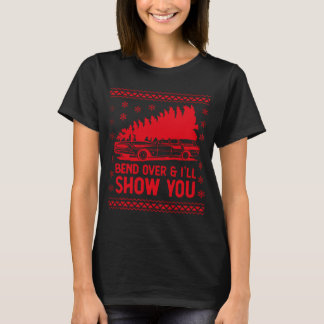 Camiseta curvar-me e vou mostrar-te