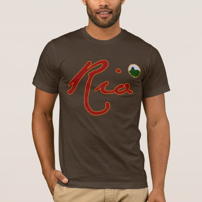 Camiseta Curvas de Rio (Frente)