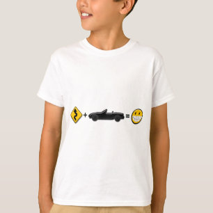 Camiseta Curvas + MX5 = divertimento