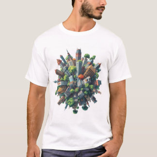 Camiseta Curvatura da Terra