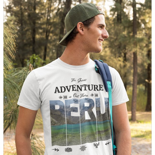 Camiseta Cusco Peru | Salkantay, Lake, Inca, Andes, Trail (Criador carregado)