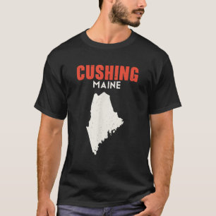 Camiseta Cushing Maine EUA State America Viagem Mainer