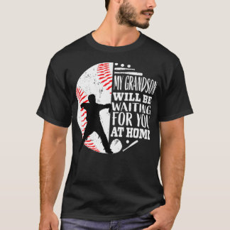 Camiseta Custa Beisebol Catcher Avó Avô Avô Quo