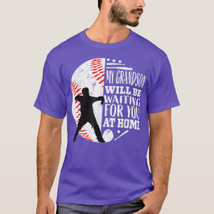 Camiseta Custa Beisebol Catcher Avó Avô Avô Quo