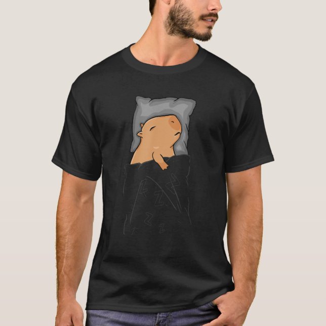 Camiseta Custa Capybara Lover Women Kids Capybara (Frente)