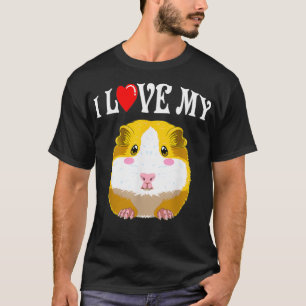 Camiseta Custa Eu Amo Minha Guiné Porco _1
