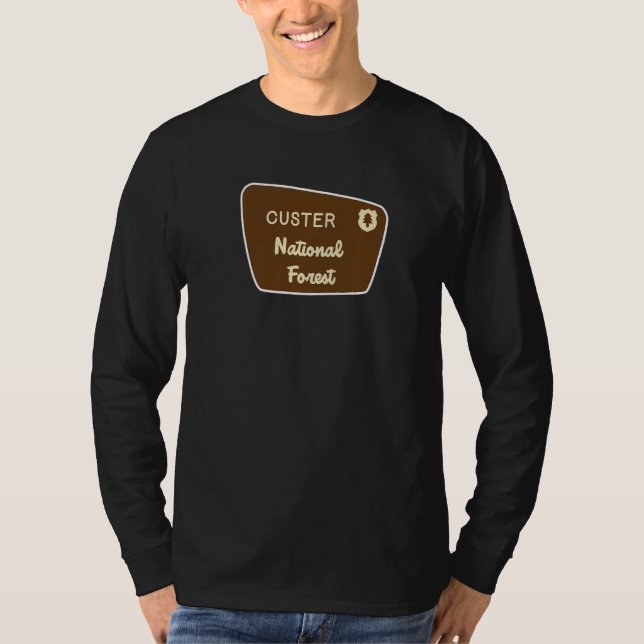 Camiseta Custer - Símbolo Nacional da Floresta (Frente)