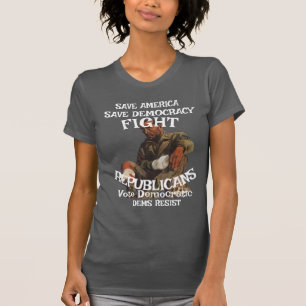 CAMISETA CUSTO DA LEI DE CUIDADOS DE SAÚDE DOS DEMS SAÚDE