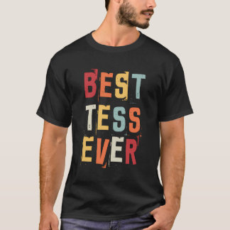 Camiseta Custo da Tess de Nomes de Nascimento Retroativo de
