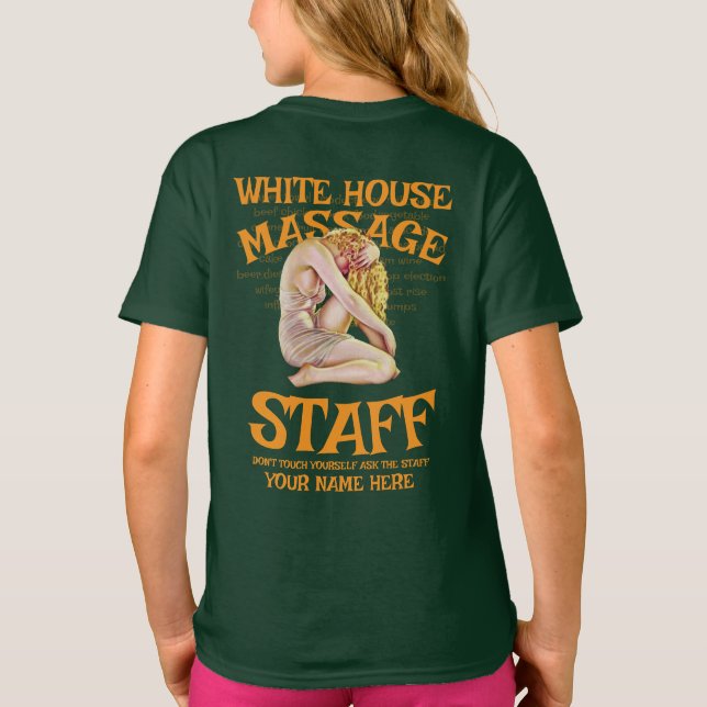 Camiseta Custo de cuidados com a saúde VD DST Sem reis nunc (Verso)