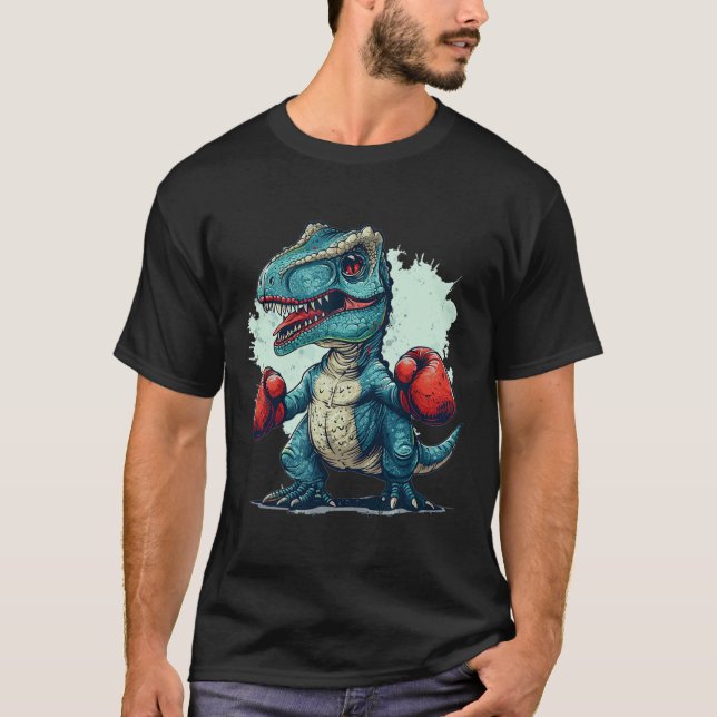 Camiseta Custo de Luvas de Boxe de Crianças Engraçadas Boxe (Frente)
