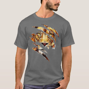 Camiseta Custo do Zookeeper de Animais Selvagens do Zoológi