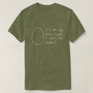 Camiseta Custo dos ovos